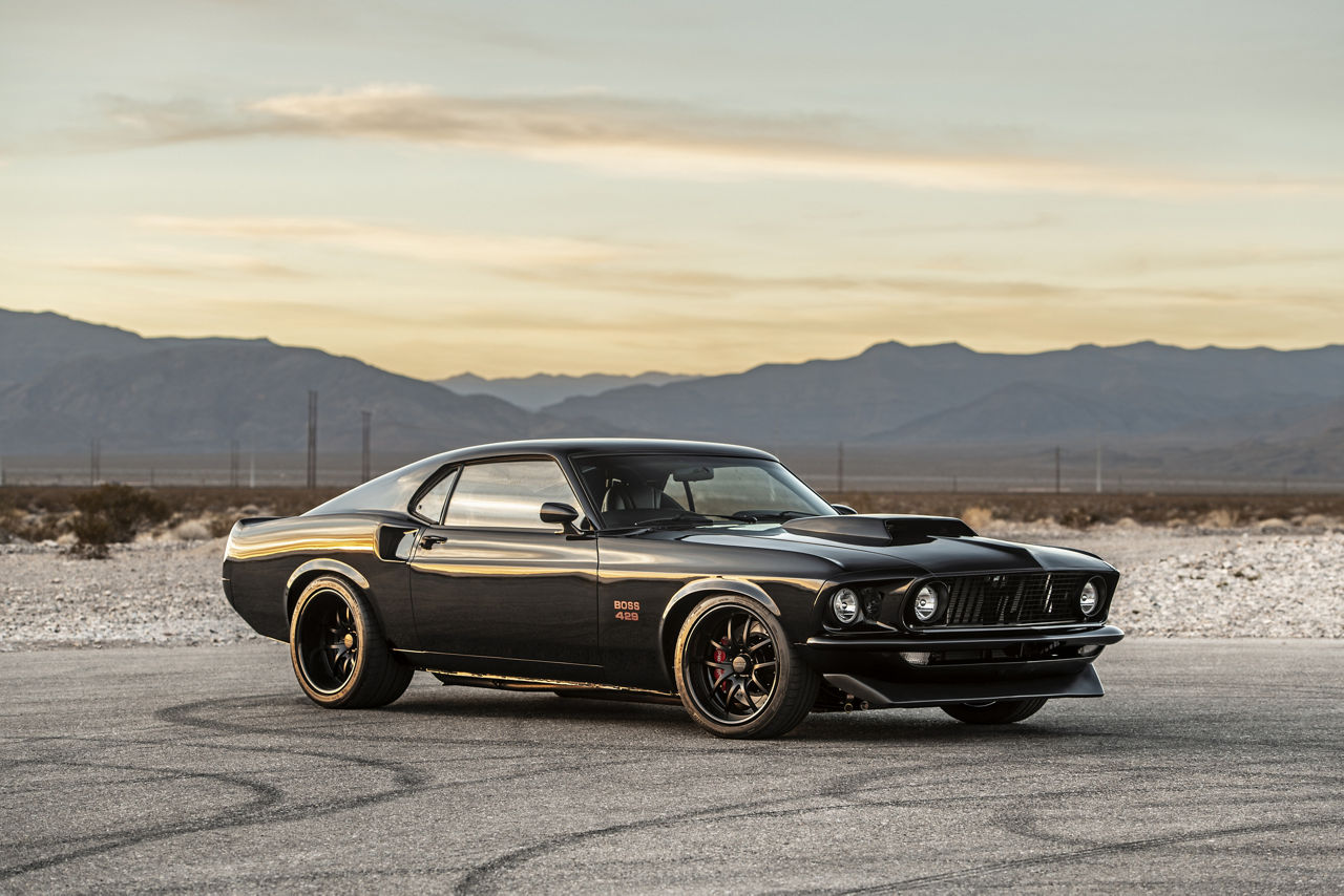 1969 Ford Mustang Boss 429 - American Racing VF529 - Black